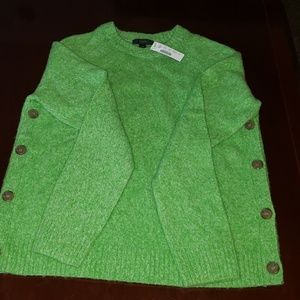 J Crew ribbed sweater 100% lambs wool